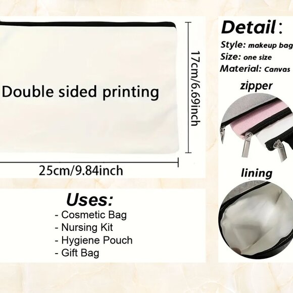 Cosmetic, Makeup Bag for Nurses and Students - Picture 4 of 4